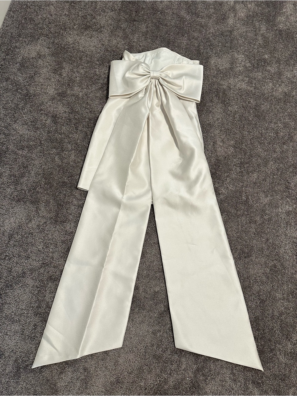 Alfred Sung Bow Strapless Dress - Picture 2 of 4